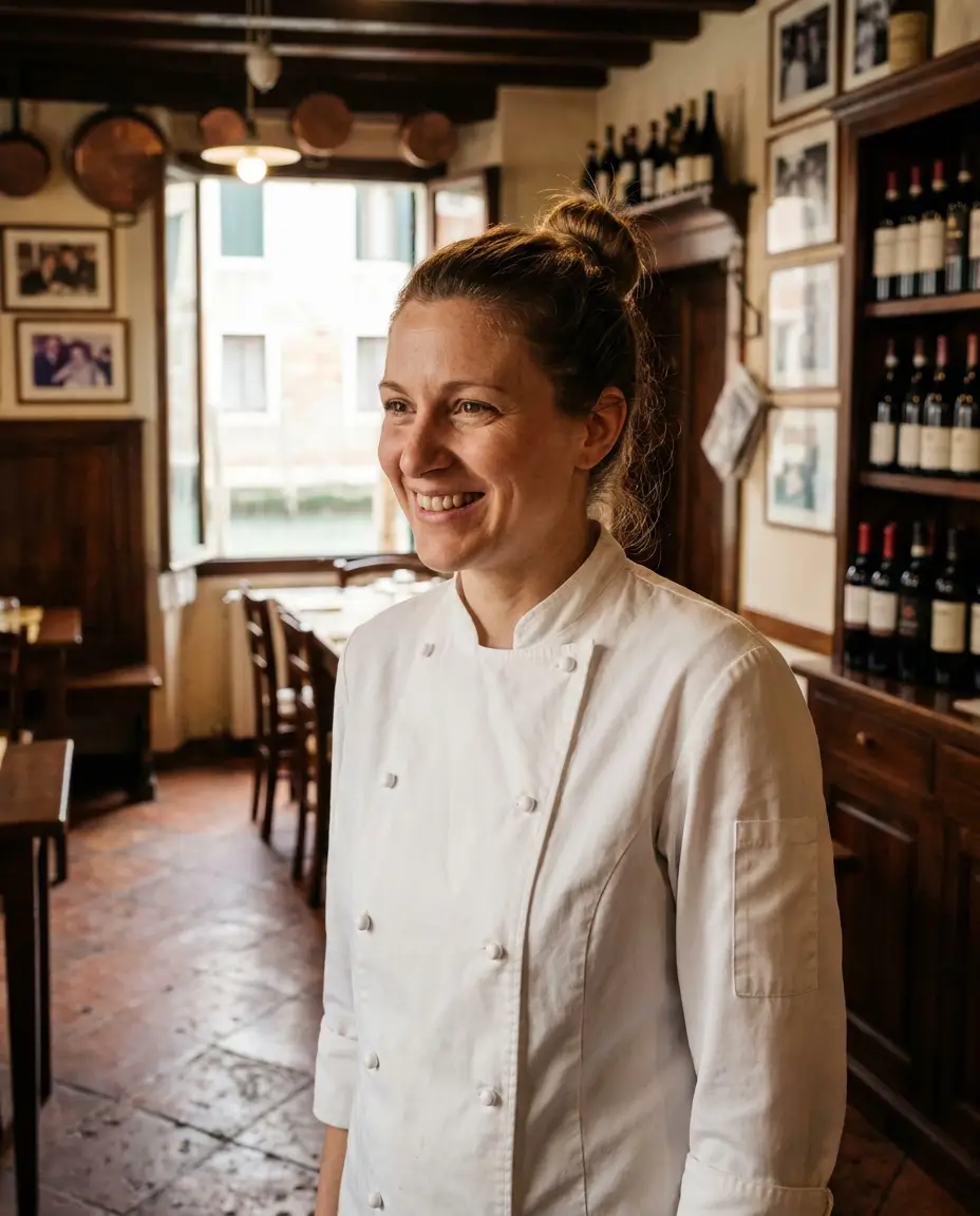 Chef Giulia Marchetti, chef at Trattoria Veneto